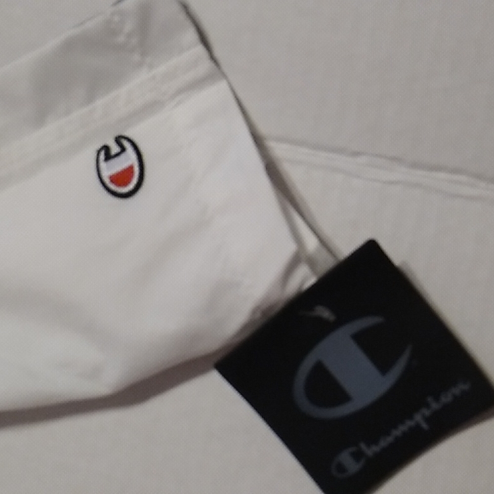 Nwt Champion White Nylon Jacket (XL) - Picture 12 of 12